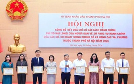 Phường Ô Chợ Dừa dẫn đầu Chỉ số cải cách hành chính năm 2025 khối phường nhóm I