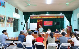 Phú Nghĩa tuyên truyền, vận động các hộ kinh doanh khu hàng giang phục vụ cải tạo chợ Đông Phương Yên