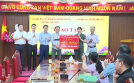 XÃ VĨNH THANH TRAO TẶNG NHÀ TÌNH NGHĨA TRỊ GIÁ 300 TRIỆU ĐỒNG