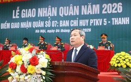 Hơn 700 tân binh tại Điểm giao nhận quân số 7 chính thức bước qua 