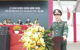 BAN CHỈ HUY PHÒNG THỦ KHU VỰC 1 - SÓC SƠN LONG TRỌNG TỔ CHỨC LỄ GIAO NHẬN QUÂN NĂM 2026