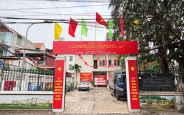 Long Biên đẩy mạnh tuyên truyền, cổ động trực quan hướng tới ngày bẩu cử 15/3/2026