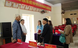 Đoàn kiểm tra Thành ủy kiểm tra công tác chuẩn bị bầu cử tại xã Hòa Lạc