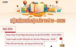 Hội Sách Hà Nội lần thứ XI - năm 2026