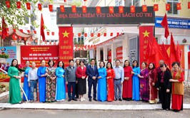 Khánh thành mô hình Dân vận khéo chào mừng cuộc bầu cử đại biểu Quốc hội khóa XVI và đại biểu HĐND các cấp nhiệm kỳ 2026- 2031
