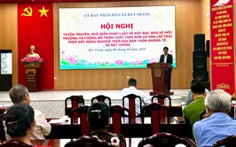 Bát Tràng tuyên truyền pháp luật cá biệt về đất đai, bảo vệ môi trường tại thôn Khoan Tế