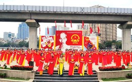 Phụ nữ Phường Ô Chợ Dừa : Rực rỡ sắc cờ tự hào- Kỷ niệm 116 năm ngày Quốc tế phụ nữ 8/3