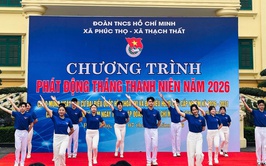 Sôi nổi Lễ ra quân Tháng Thanh niên năm 2026 tại xã Phúc Thọ