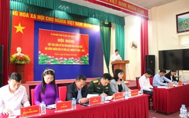 Ứng cử viên HĐND xã Hòa Lạc đơn vị bầu cử số 1, số 2, số 3 trình bày chương trình hành động trước cử tri