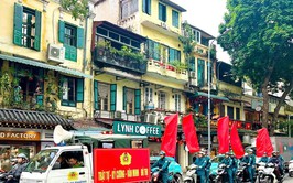 Phường Hoàn Kiếm tuyên truyền lưu động Luật Nghĩa vụ quân sự, Luật Công an nhân dân