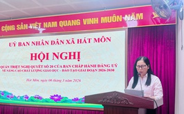Hội nghị quán triệt Nghị quyết số 20 của Đảng ủy xã Hát Môn về nâng cao chất lượng giáo dục và đào tạo giai đoạn 2026 – 2030