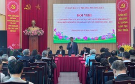 Hội nghị giao ban công tác bầu cử