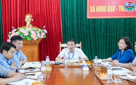 ĐẢNG ỦY XÃ HƯNG ĐẠO TỔ CHỨC HỘI NGHỊ LÀM VIỆC VỚI VĂN PHÒNG ĐẢNG ỦY, VĂN PHÒNG HĐND&UBND XÃ