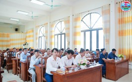 UBMTTQ VIỆT NAM XÃ HƯNG ĐẠO TỔ CHỨC HỘI NGHỊ ĐÁNH GIÁ CÔNG TÁC QUÝ I, TRIỂN KHAI NHIỆM VỤ QUÝ II VÀ PHÁT ĐỘNG THI ĐUA NĂM 2026