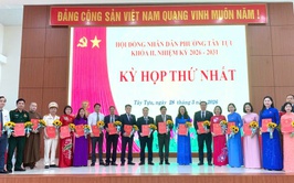 Kỳ họp thứ Nhất Hội đồng nhân dân phường khóa II, nhiệm kỳ 2026-2031