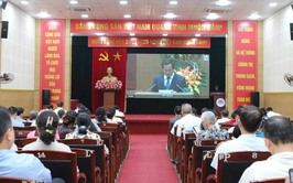 Phường Long Biên tổ chức điểm cầu trực tuyến Hội nghị toàn quốc tổng kết công tác bầu cử đại biểu Quốc hội khoá XVI và đại biểu HĐND các cấp nhiệm kỳ 2026-2031