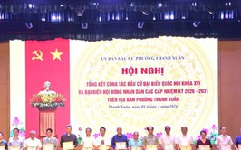 Thanh Xuân tổng kết công tác bầu cử, khen thưởng nhiều tập thể, cá nhân tiêu biểu