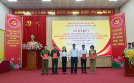 Phường Phương Liệt: Tổ chức ký kết chương trình phối hợp công tác