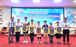 Sôi nổi giải thể thao học sinh phổ thông phường Phú Lương, năm học 2025-2026