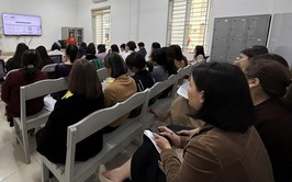 Trạm Y tế phường Thanh Xuân đẩy nhanh tiến độ chiến dịch chuẩn hóa, làm sạch, đồng bộ dữ liệu sức khỏe người dân
