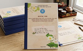 Xã Hoài Đức tổ chức chấm thi “Viết về gương điển hình Người tốt, việc tốt” năm 2026