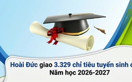 Hoài Đức giao 3.329 chỉ tiêu tuyển sinh đầu cấp năm học 2026-2027