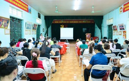 Tập huấn nghiệp vụ cho tổ Tiết kiệm và vay vốn Ngân hàng Chính sách xã hội trên địa bàn xã Phú Nghĩa