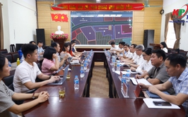 Thường trực Đảng uỷ xã Kiều Phú làm việc về chủ trương đầu tư Dự án Đại học Ngoại thương