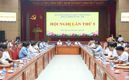 THẠCH THẤT: HỘI NGHỊ BAN CHẤP HÀNH ĐẢNG BỘ XÃ KHÓA I, NHIỆM KỲ 2025–2030 LẦN THỨ 5