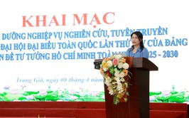 TRUNG GIÃ: TỔ CHỨC HỌC TẬP NGHỊ QUYẾT ĐẠI HỘI XIV CỦA ĐẢNG; TRIỂN KHAI CUỘC THI CHÍNH LUẬN BẢO VỆ NỀN TẢNG TƯ TƯỞNG CỦA ĐẢNG LẦN THỨ SÁU, NĂM 2026