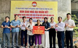 02 CÔNG TRÌNH NHÀ ĐẠI ĐOÀN KẾT- DẤU ẤN VAI TRÒ CỦA MTTQ VIỆT NAM XÃ TRUNG GIÃ TRONG CÔNG TÁC AN SINH XÃ HỘI