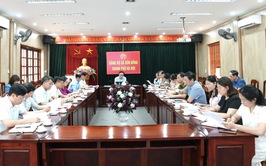 Xã Sơn Đồng giao ban kết quả thực hiện giải ngân vốn đầu tư công và giải phóng mặt bằng