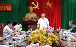 Đảng ủy xã Mỹ Đức tổ chức hội nghị giao ban thực hiện Nghị quyết 57 quý I năm 2026, triển khai nhiệm vụ quý II năm 2026.