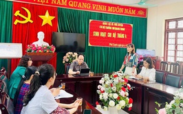 Kiểm tra công tác an toàn thực phẩm tại trường mầm non và tiểu học Quang Trung