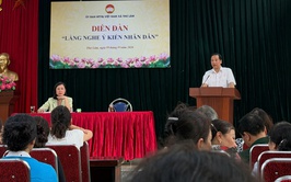 MTTQ xã Thư Lâm tổ chức Diễn đàn “Lắng nghe ý kiến Nhân dân” tại Cụm địa bàn số 1