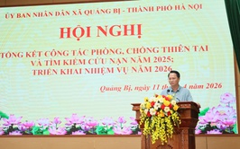 Quảng Bị tổng kết công tác phòng, chống thiên tai và tìm kiếm cứu nạn năm 2025
