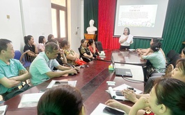 Trạm y tế xã Quảng Bị: Tập huấn An toàn, vệ sinh lao động cho cán bộ y tế, cán bộ y tế thôn