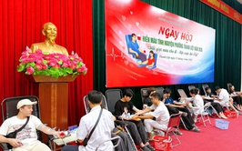 Thanh Liệt: Hơn 500 tình nguyện viên tham gia Ngày hội hiến máu đợt 1/2026