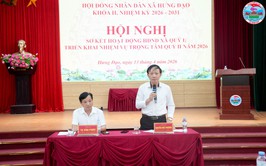 HỘI ĐỒNG NHÂN DÂN XÃ HƯNG ĐẠO TỔ CHỨC HỘI NGHỊ SƠ KẾT QUÝ I, TRIỂN KHAI NHIỆM VỤ TRỌNG TÂM QUÝ II NĂM 2026