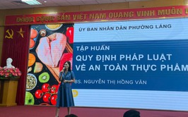 PHƯỜNG LÁNG TỔ CHỨC HỘI NGHỊ QUÁN TRIỆT VÀ TẬP HUẤN CÔNG TÁC ATTP NĂM 2026
