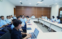 Trung tâm Phục vụ hành chính công TP Hà Nội học tập Nghị quyết Hội nghị lần thứ hai, Ban Chấp hành Trung ương Đảng khóa XIV