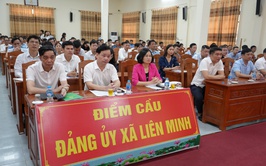 Đảng ủy xã Liên Minh tiếp sóng Hội nghị quán triệt, triển khai thực hiện Nghị quyết Trung ương 2 (khóa XIV)
