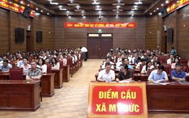 Hội nghị toàn quốc nghiên cứu, học tập, quán triệt và triển khai thực hiện Nghị quyết Hội nghị lần thứ hai Ban Chấp hành Trung ương Đảng khóa XIV