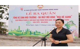 Phường Đông Ngạc tổ chức ra quân tổng vệ sinh môi trường, ra mắt mô hình “Mái đê xanh” chào mừng kỷ niệm 51 năm Ngày Giải phóng miền Nam, thống nhất đất nước (30/4/1975 – 30/4/2026)