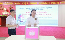 Phường Dương Nội phát động ủng hộ Quỹ “Vì biển, đảo Việt Nam” năm 2026