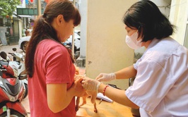 Phường Thanh Liệt: Hoàn thành chi tiêu tiêm phòng dại cho chó, mèo đợt 1/2026