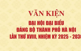 Văn kiện Đại hội đại biểu Đảng bộ Thành phố lần thứ XVIII 