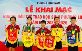 Trường Tiểu học Thúy Lĩnh đạt thành tích tốt trong giải thi đấu thể thao học sinh Phường Lĩnh Nam, năm học 2025 - 2026