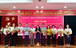Phường Hai Bà Trưng: Tổ chức Hội nghị triển khai các Nghị quyết của Thường trực HĐND phường.