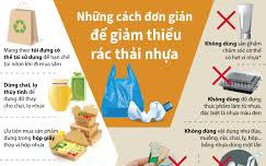 Chung tay giảm phát thải nhựa - Bảo vệ môi trường sống